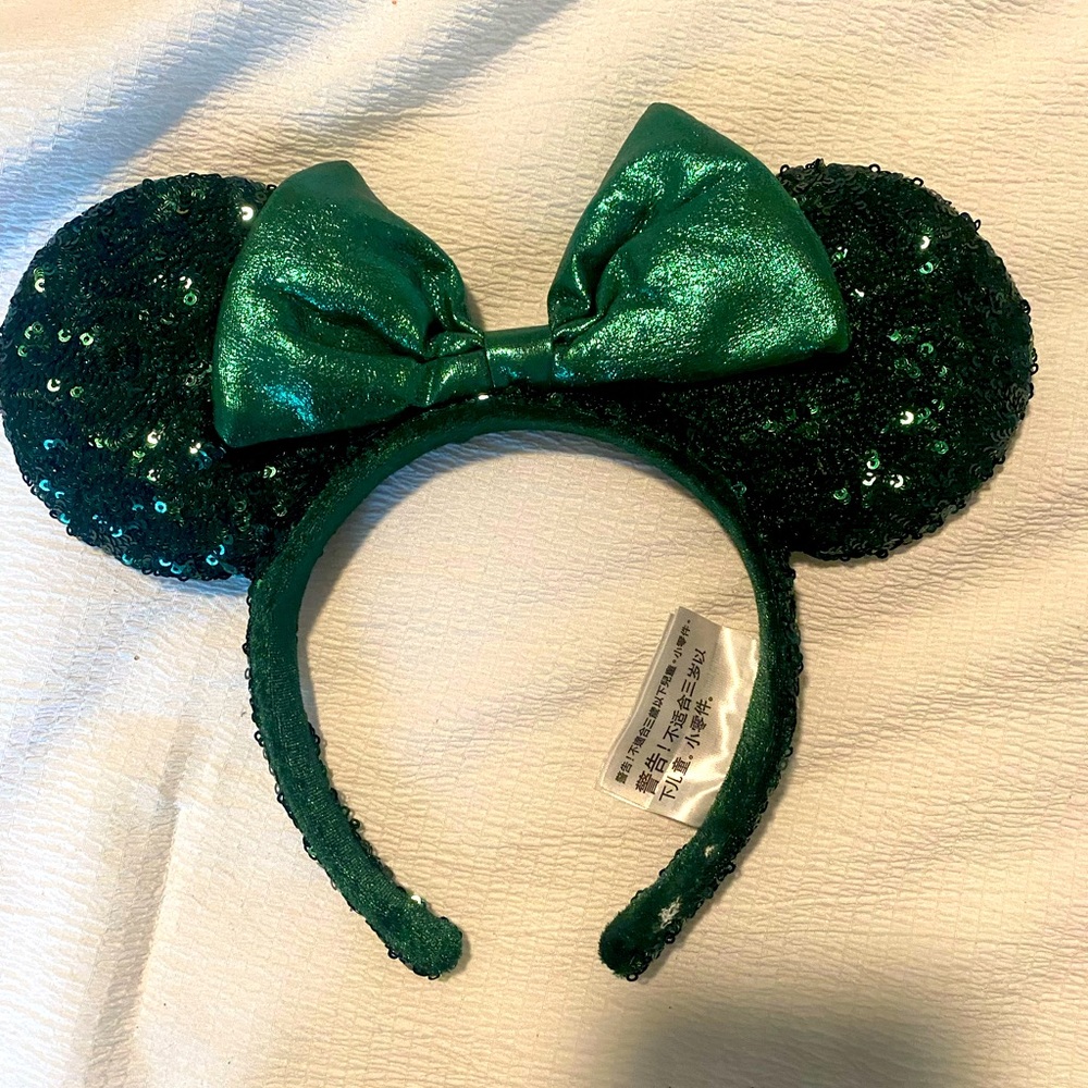Emerald Green Disney Ears